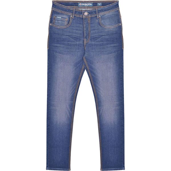 Lambretta - Jeans "Stafford"" Da Uomo LB303 (38L) (Blu Medio)"-image
