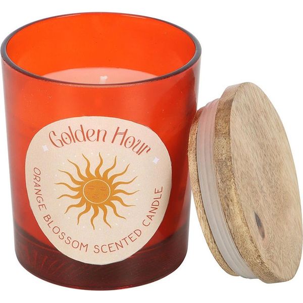 Something Different - Candela Profumata "Golden Hour"", Fiori D'arancio SD9891 (Taglia Unica) (Arancione)"-image