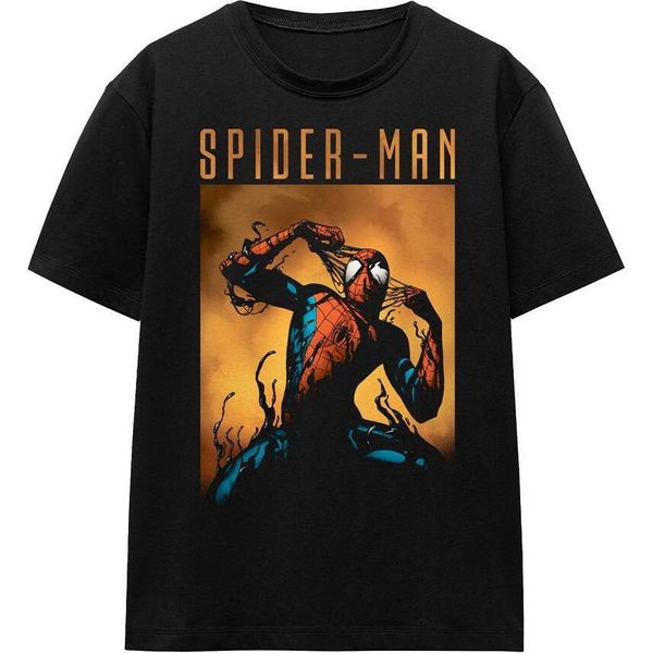 Spider-Man - Maglietta "Creeping Venom"" Per Uomo/Donna Unisex TV17159 (Xxl) (Nero)"-image