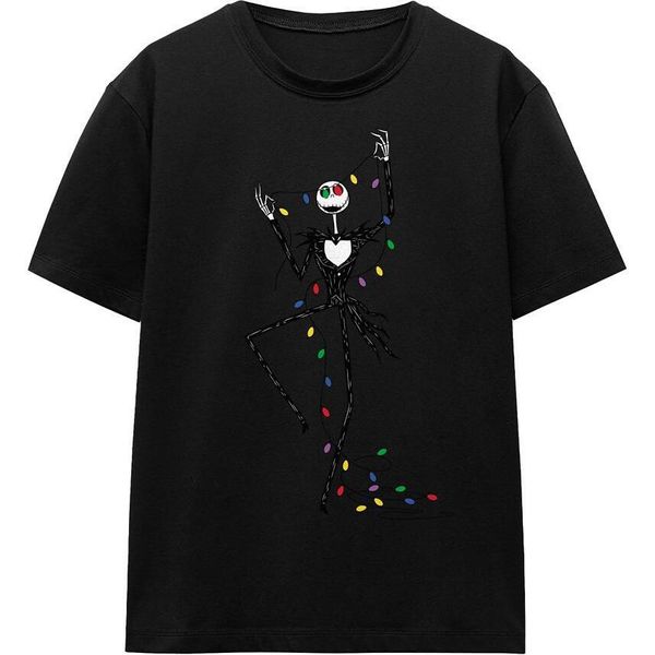 The Nightmare Before Christmas - Maglietta Uomo/Donna Unisex TV17311 (Xl) (Nero)-image