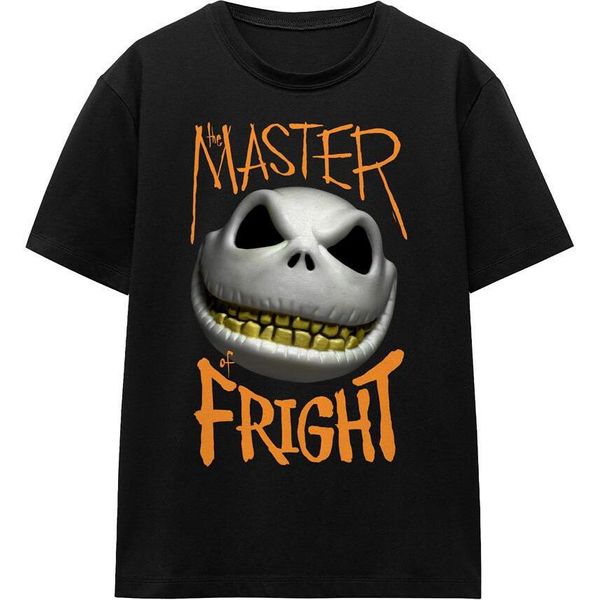 Maglietta The Nightmare Before Christmas - "Master Of Fright"" Per Uomo/Donna Unisex TV17349 (Xxl) (Nero)"-image