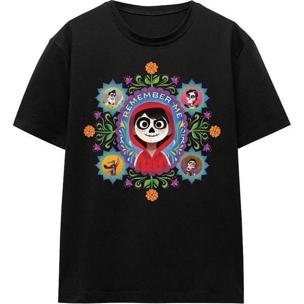Coco - Maglietta "Remember Me"" Per Uomo/Donna Unisex TV17126 (Xl) (Nero)"-image
