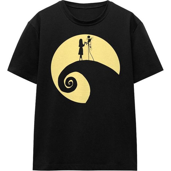 The Nightmare Before Christmas - Maglietta Da Uomo/Donna Unisex TV17293 (M) (Nero)-image