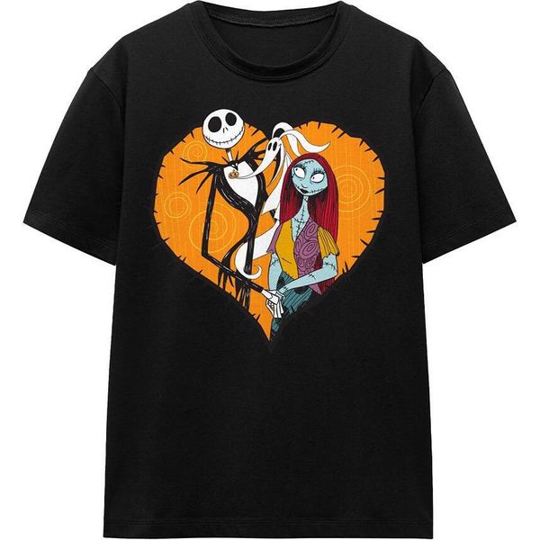 The Nightmare Before Christmas - Maglietta Uomo/Donna Unisex TV17308 (Xl) (Nero)-image