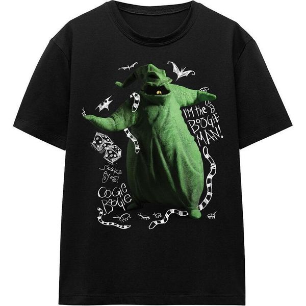 The Nightmare Before Christmas - Maglietta "I'm Oogie Boogie"" Per Uomo/Donna Unisex TV17326 (Xxl) (Nero)"-image