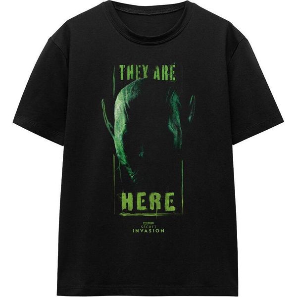 Marvel - Maglietta "Secret Invasion"" Per Uomo/Donna Unisex TV17378 (S) (Nero)"-image