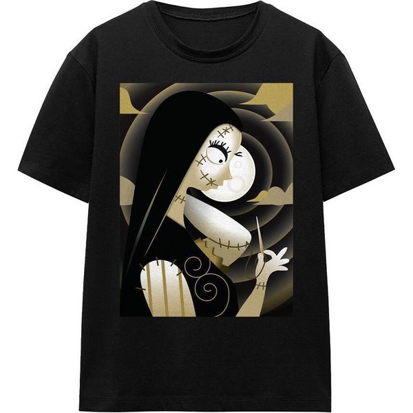 The Nightmare Before Christmas - Maglietta Da Uomo/Donna Unisex TV17306 (M) (Nero)-image