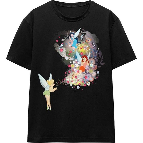 Disney Fairies - Maglietta "Fun"" Per Uomo/Donna Unisex TV17313 (M) (Nero)"-image