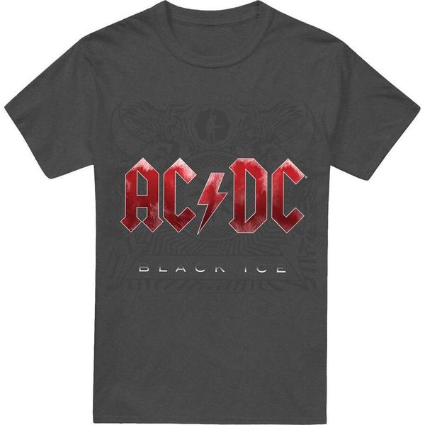 Ac/Dc - Maglietta "Black Ice"" Per Uomo/Donna Unisex TV17414 (L) (Charcoal)"-image