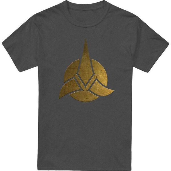 Star Trek: Discovery - Maglietta "Triquentra"" Per Uomo/Donna Unisex TV17982 (3XL) (Carbone)"-image