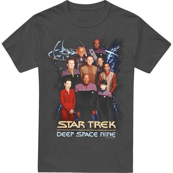 Star Trek - Maglietta "DS9"" Per Uomo/Donna Unisex TV17985 (M) (Charcoal)"-image