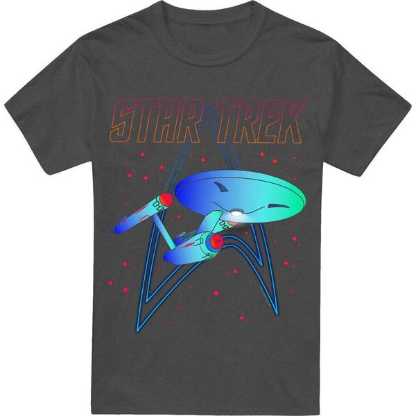Star Trek - Maglietta Da Uomo/Donna Unisex TV18006 (S) (Carbone)-image