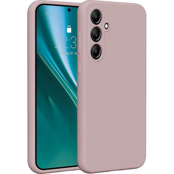 Custodia In Silicone Etteri Per Samsung Galaxy A35 5G Rosa Chiaro-image