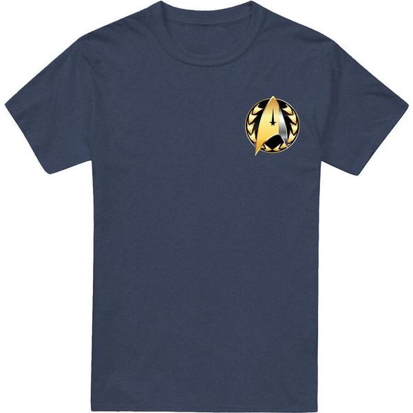Star Trek: Discovery - Maglietta "Admiral"" Per Uomo/Donna Unisex TV18036 (L) (Blu Navy)"-image