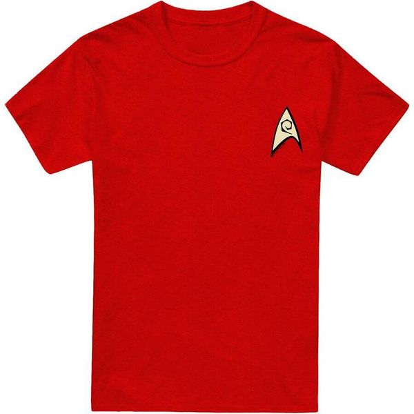 Star Trek - Maglietta "Engineering Uniform"" Per Uomo/Donna Unisex TV18050 (Xxl) (Rosso)"-image