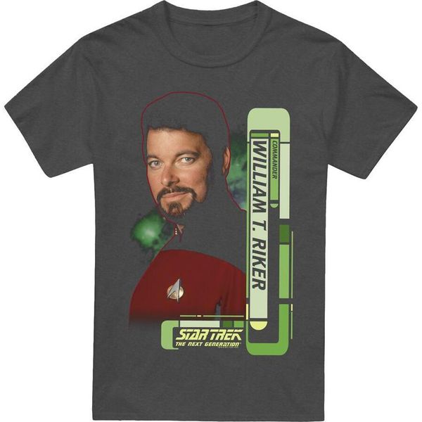 Star Trek - Maglietta Da Uomo/Donna Unisex TV18152 (3XL) (Carbone)-image