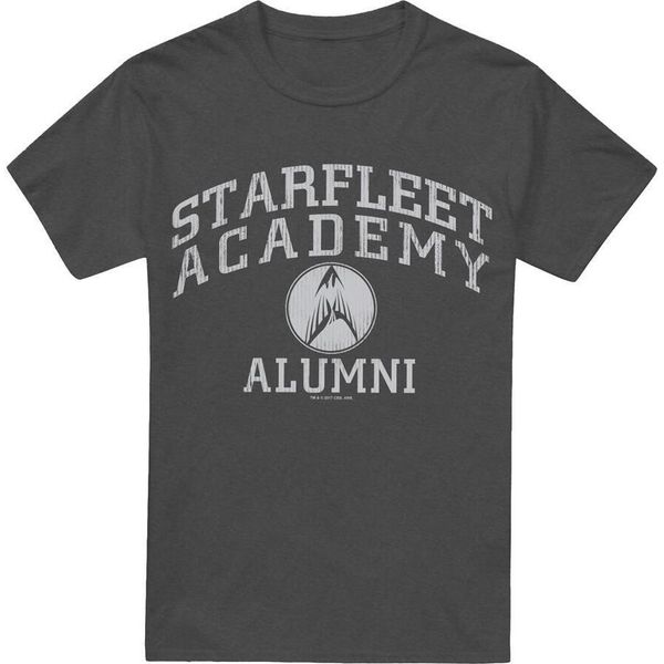 Star Trek - Maglietta "Alumni"" Per Uomo/Donna Unisex TV18200 (L) (Charcoal)"-image