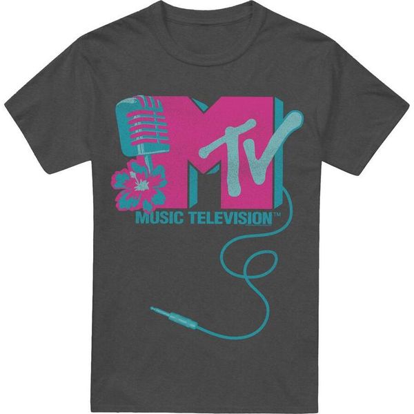 Mtv - Maglietta Uomo/Donna Unisex TV18305 (3XL) (Carbone)-image