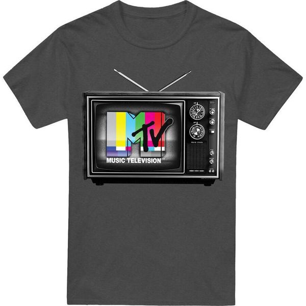 Mtv - Maglietta Da Uomo/Donna Unisex TV18306 (M) (Carbone)-image