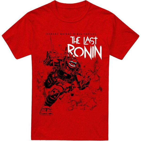 Teenage Mutant Ninja Turtles - Maglietta "Charging Ronin"" Per Bambini/Ragazzi Unisex TV18346 (3XL) (Rot)"-image