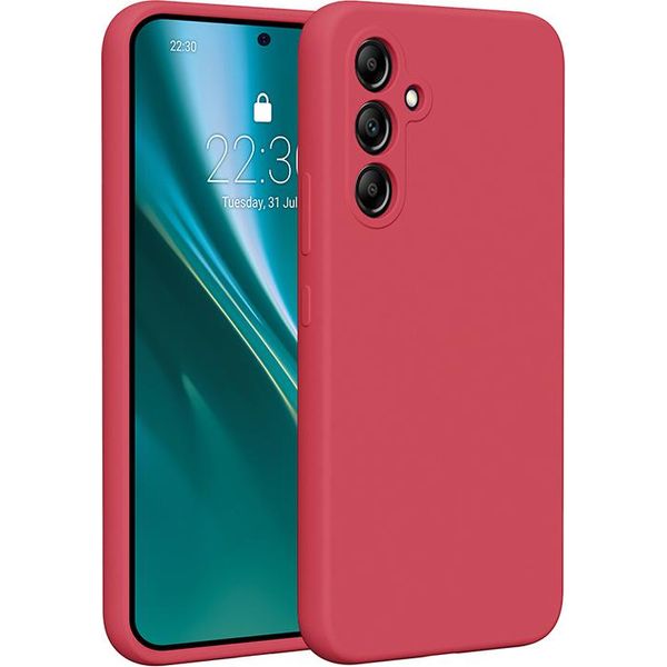 Etteri Custodia In Silicone Per Samsung Galaxy A54 5G Custodia Per Cellulare Lampone-image