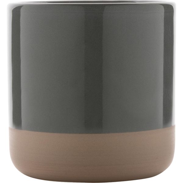 Xd Collection - Tazza Da Caffè, Smaltata, In Ceramica, 360Ml XD168 (Taglia Unica) (Grigio)-image