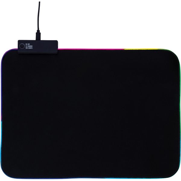 Gaming Hero - Rgb - Tappetino Per Mouse - Nylon XD241 (Taglia Unica) (Nero)-image