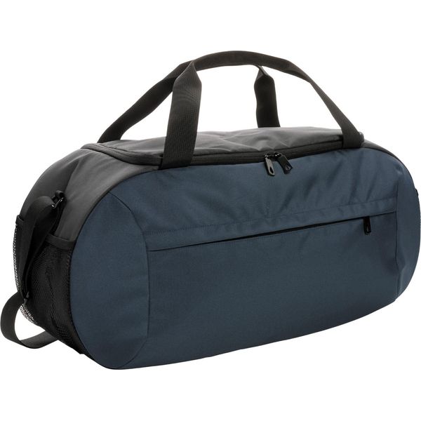 Xd Collection - Borsa Da Viaggio "Impact"", Rpet (Polietilene Tereftalato Riciclato), Sport, 28 L XD442 (Taglia Unica) (Blu Navy)"-image