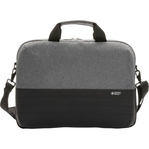 Swiss Peak - Borsa Per Computer Portatile "Aware"" XD804 (Taglia Unica) (Grigio)"-image
