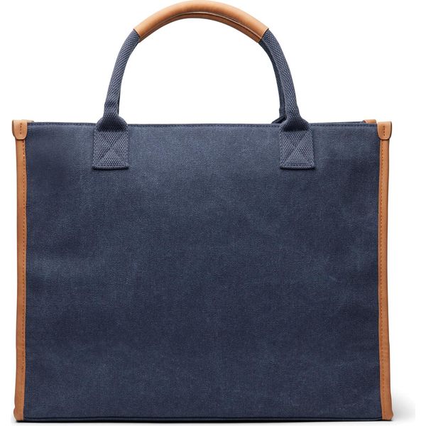 Vinga - Borsa Della Spesa "Bosler"", Tela Riciclata XD722 (Taglia Unica) (Blu Marino)"-image