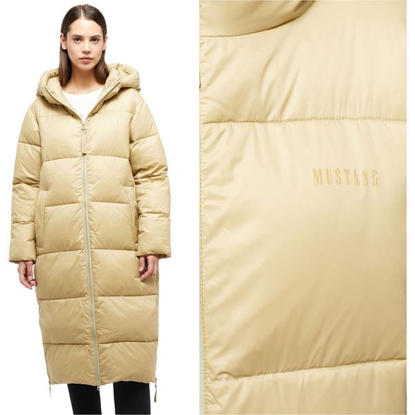 Mustang Damen, Giacca Invernale Heidi Puffer Coat, Xl, Beige, Giacca, Inverno, Giacche-image