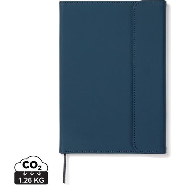 Vinga - Notizbuch "Baltimore"",Poliuretanoxd205 (22,5 Cm X 16 Cm X 2 Cm) (Marineblau)"-image