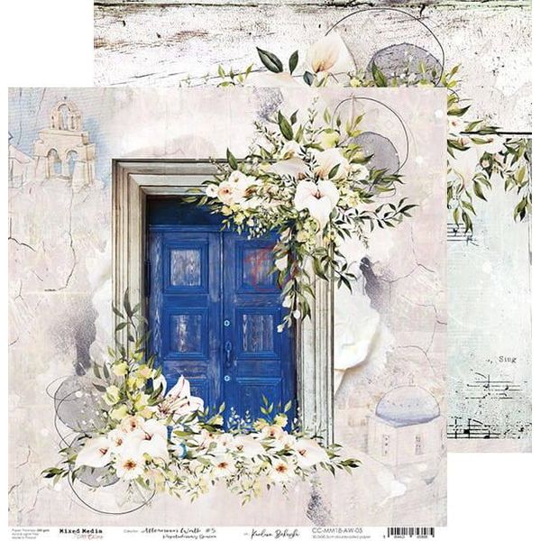 Craft Oclock 30X30Cm Carta Bifacciale Per Scrapbooking 250G, Afternoon Walk 05-image