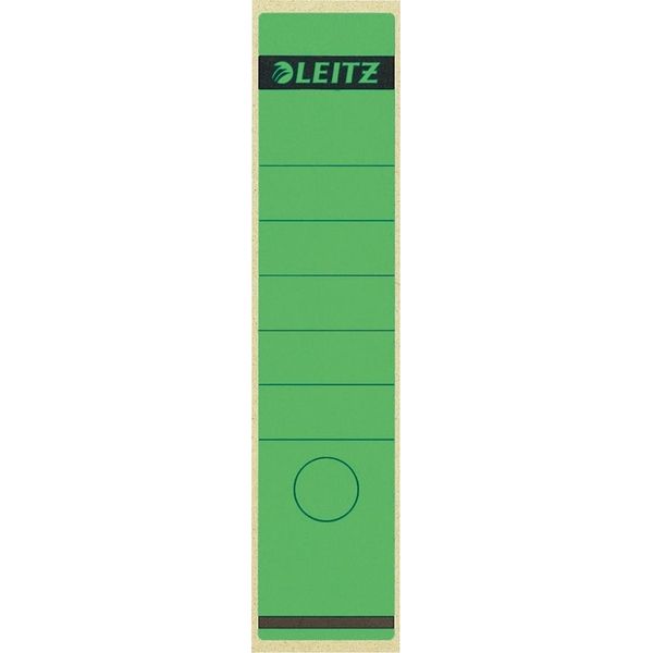 Etichetta Posteriore Leitz, Autoadesiva, Lunga/Larga, 285 X 61,5 Mm, Verde, 10 Pezzi-image