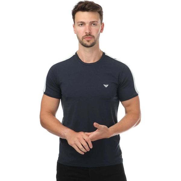 Emporio Armani - T-Shirt Da Uomo - Per Il Tempo Libero GT153 (Xl) (Blu Navy)-image