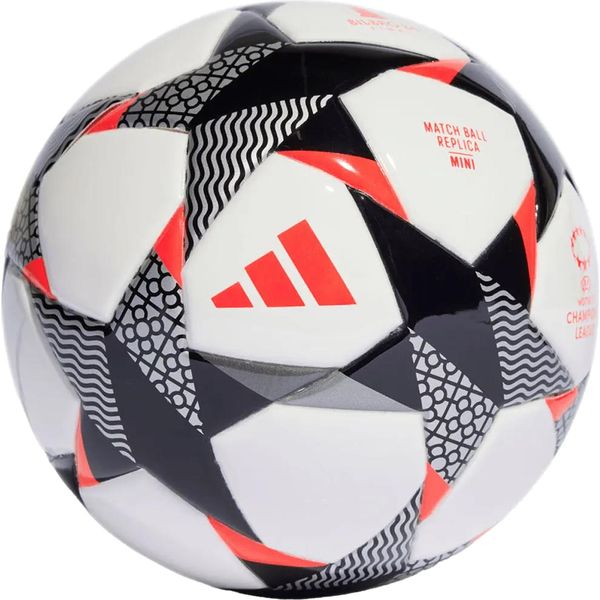 Adidas - "Knockout 23/24"" Mini Calcio Uwcl GT2304 (1) (Bianco / Nero / Arancio)"-image