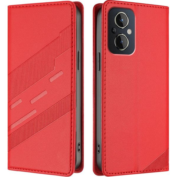 Custodia Per Oneplus Nord N20 5G, Custodia A Portafoglio In Finto Cuoio Con Slot Per Schede E Funzione Stand Rot-image