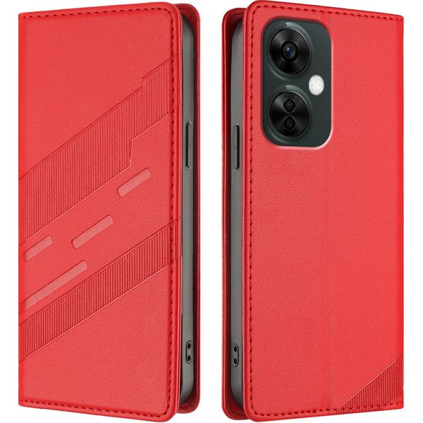 Custodia Per Oneplus Nord N30 / Nord Ce 3 Lite, Custodia A Portafoglio In Finto Cuoio Con Slot Per Schede E Funzione Di Supporto Rot-image