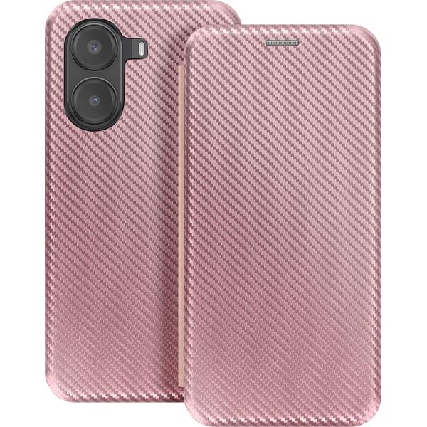 Avizar, Custodia In Carbonio Xiaomi Poco X7 Pro Supporto Per Schede Video, Oro Rosa-image