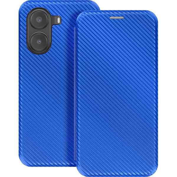 Avizar, Custodia In Carbonio Xiaomi Poco X7 Pro Supporto Per Scheda Video, Blu-image