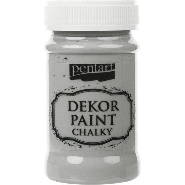 Decor Paint Pittura A Gesso Grigio - Grigio 100Ml - Pentart-image