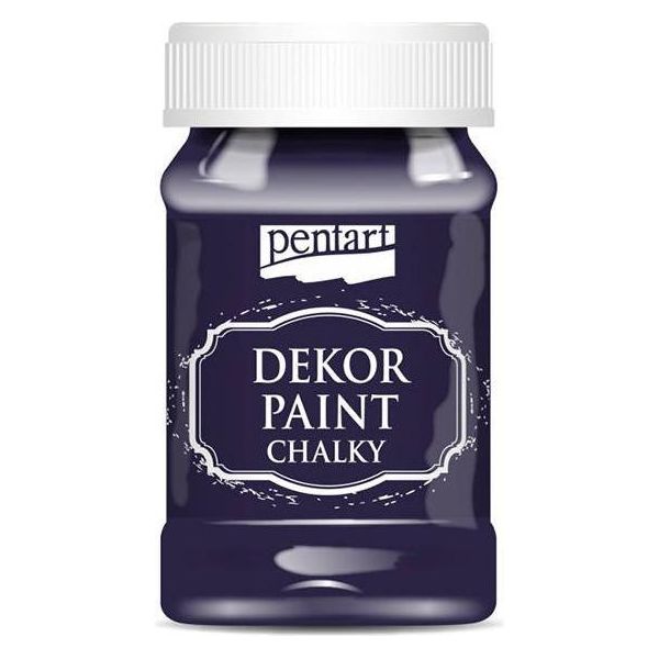 Dekor Paint Pittura A Gesso Melanzana - Melanzana 100Ml - Pentart-image