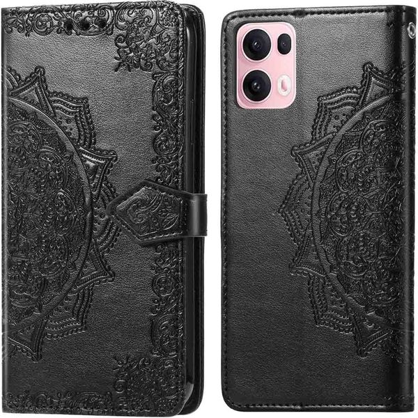 Oppo Reno 13 Pro Sleeve - Pelle Finta - Flip Cover Imoshion - Nero-image