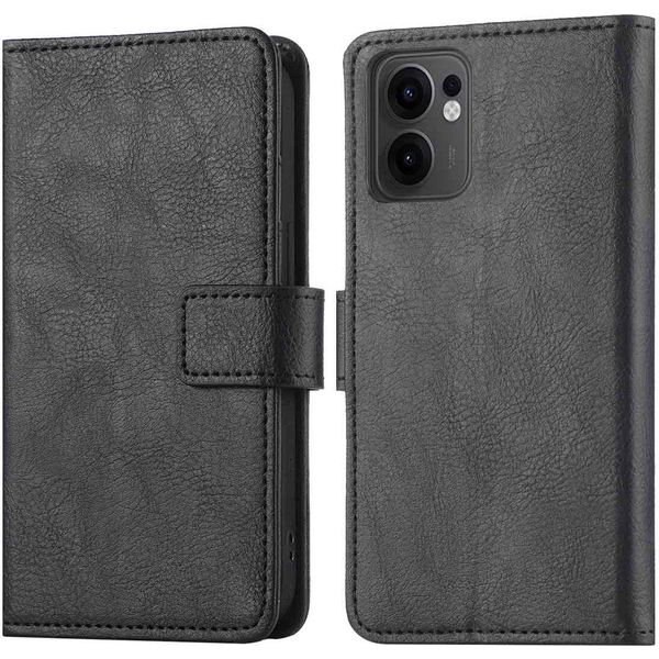 Imoshion Custodia Per Oppo Reno 13 F (5G) - Flip Cover Bookcase Flip - Nero-image