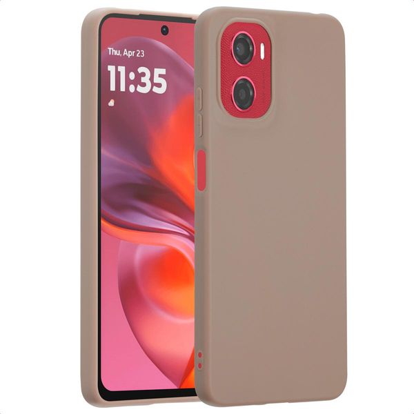 Imoshion Custodia Protettiva Motorola Moto G05/Motorola Moto E15 Custodia Posteriore Per Motorola Moto G05/Motorola Moto E15 - Marrone-image