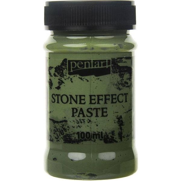 Pentart Pasta Effetto Pietra, 100 Ml, Granito Verde-image