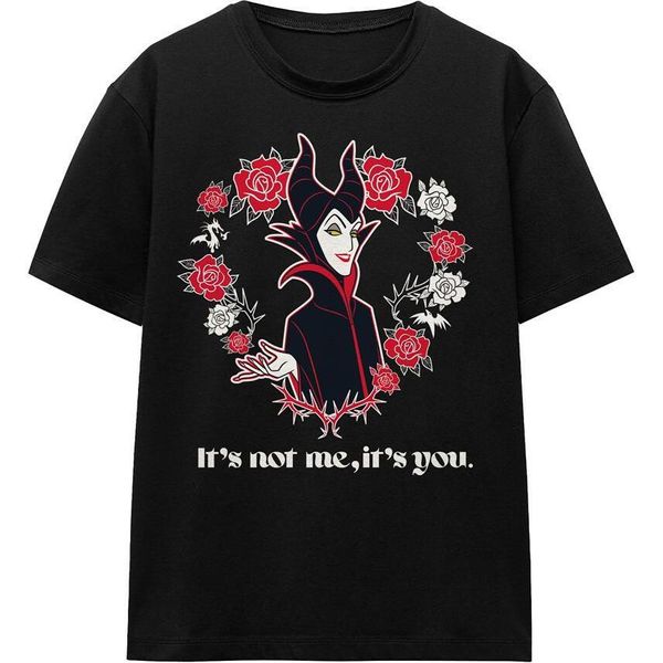Disney Villains - Maglietta "Non Sono Io, Sei Tu"" Per Bambini/Donne Unisex - Valentinstag TV17223 (L) (Schwarz)"-image
