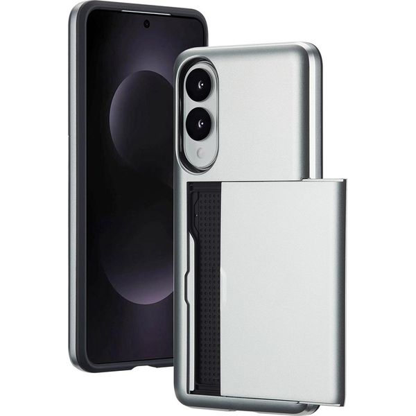 Custodia Samsung Galaxy S25 Edge - Plastica - Custodia Rigida/Copertura Posteriore Imoshion - Grigio-image