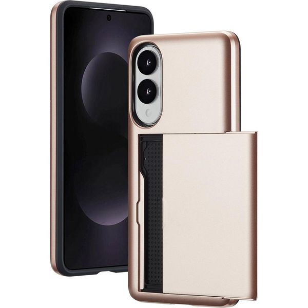 Samsung Galaxy S25 Edge Sleeve - Plastica - Imoshion Custodia Rigida/Backcover - Oro Rosa-image