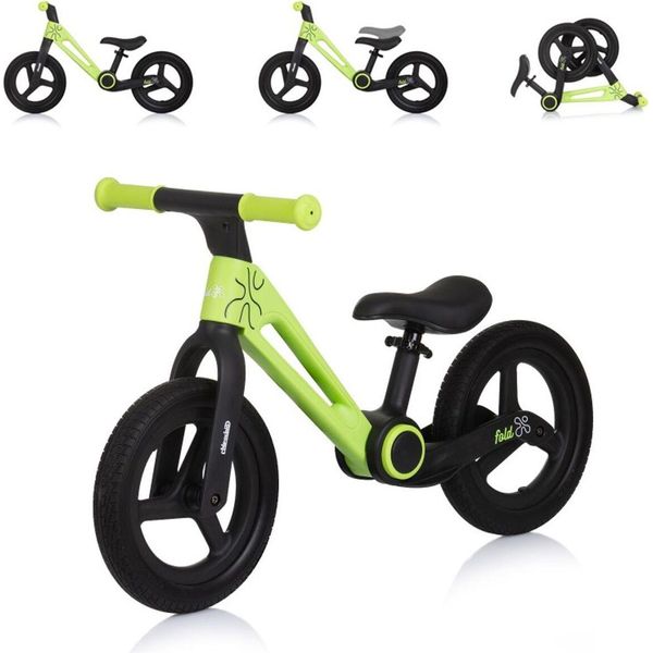 Chipolino Balance Bike Fold X 12 Pollici Regolabile In Altezza Pieghevole Da 2 Anni Verde-image